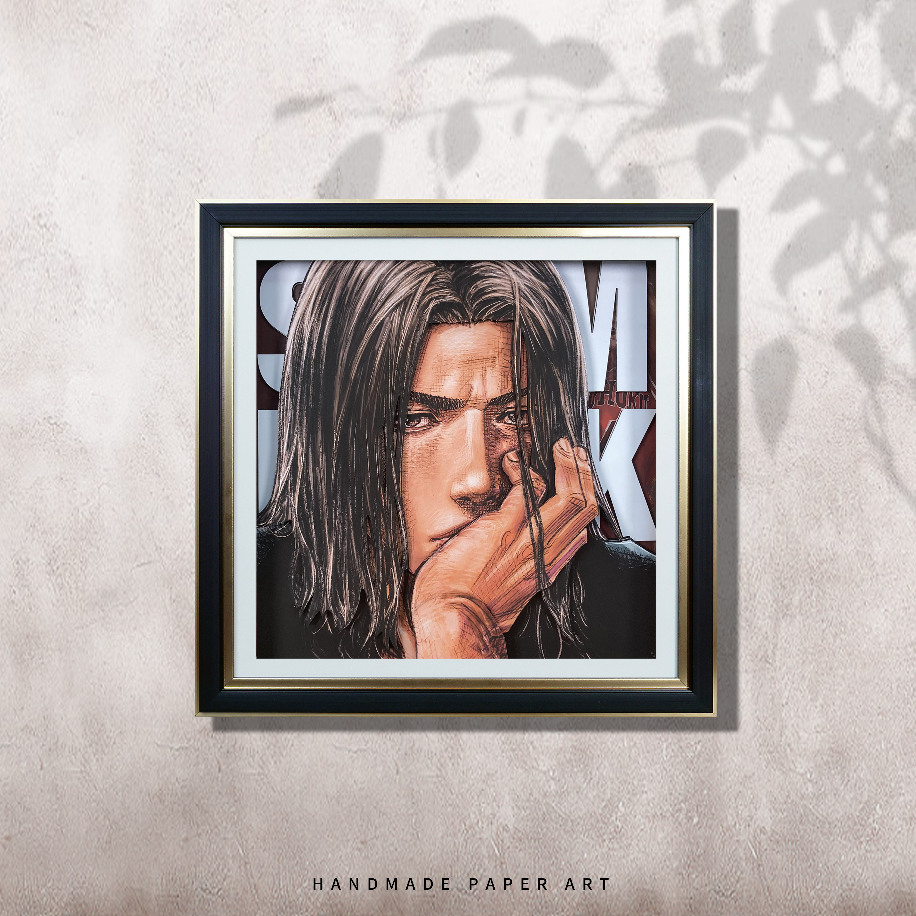 灌篮高手三井寿长发单人动漫周边立体画装饰挂画生日礼物背景壁画