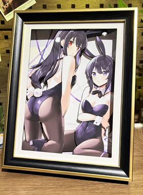 动漫美女樱岛麻衣学姐挂画