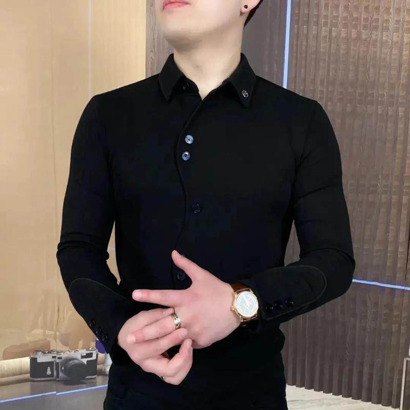 今天穿什S么天骏百货莲华门襟男士长袖卫衣修身潮流k秋季男上衣时