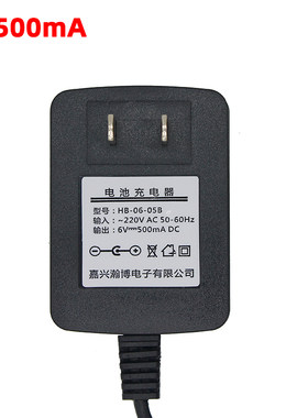 儿童童车熊猫车充电器6v500ma