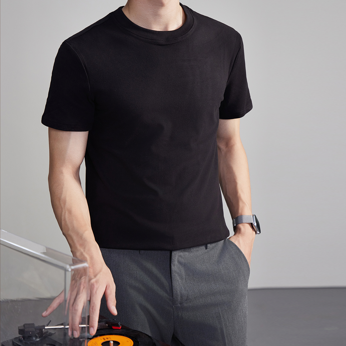 明星同款冬季短袖男款