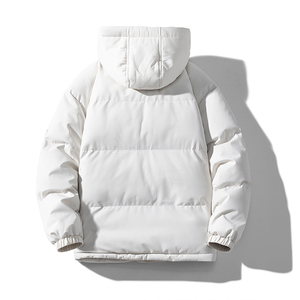 得物白底A华夫格羽绒棉服男棉袄连帽棉衣A005A-MN8825P115控148图片