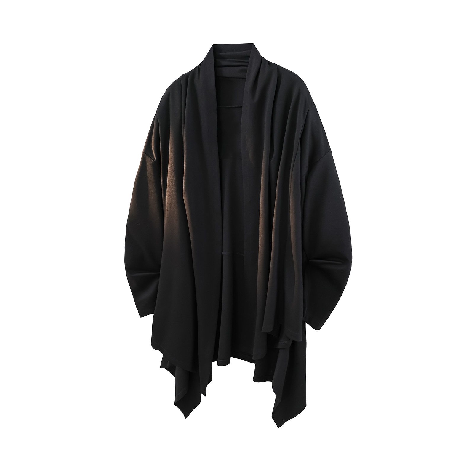 暗黑系高级感风衣大码中长款风衣垂感披风斗篷开衫FY10-P95控118，男装风衣，电商A005A