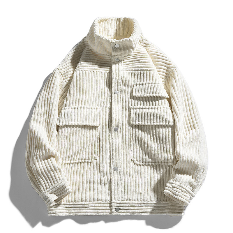 毛毯平铺B灯芯绒工装多口袋外套棒球服夹克A005A-JN8737P75控98,男装夹克,电商A005A