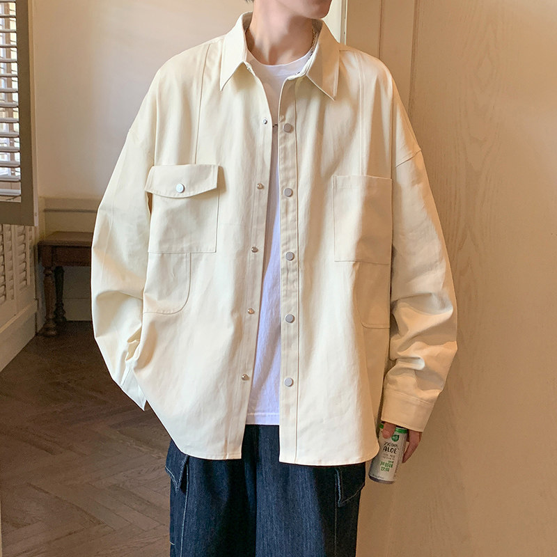 港风C工装多口袋立体剪裁衬衫夹克外套男86051-特P58,男装衬衫,电商A005A