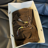 新中式I暗黑明线设计灯芯绒折褶小众设计阔腿裤水桶K203-P75控88，男装休闲裤，电商A005A