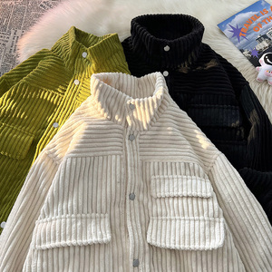 毛毯平铺B灯芯绒工装多口袋外套棒球服夹克A005A-JN8737P75控98图片