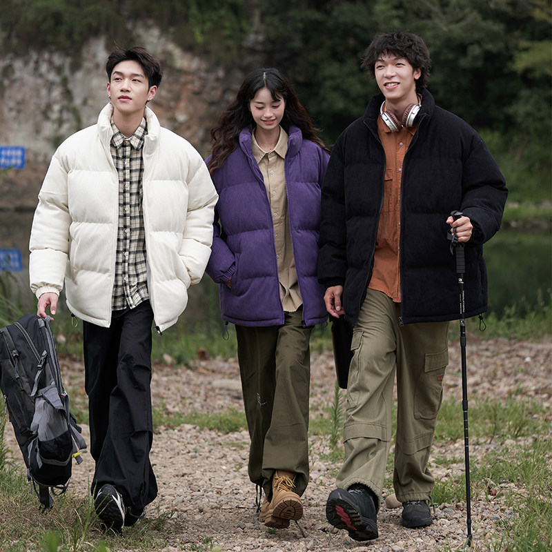 冬季外套男N羽绒棉服加厚保暖棉衣灯芯绒棉袄学生男88067-特P78,男装棉衣,电商A005A