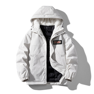 轻熟风直播A连帽羊羔毛冲锋衣羽绒棉服棉衣A005A-MN8857P125控158图片