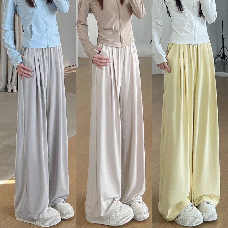 德国品质冰丝防晒裤女夏薄款高腰