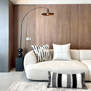 GULAN古兰抱枕设计师款高级感轻奢腰枕靠沙发客厅枕套羽丝绒定制