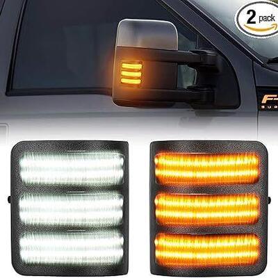 适用于2008-2016福特Ford F250 F350 F450 F550转向灯倒车镜边灯