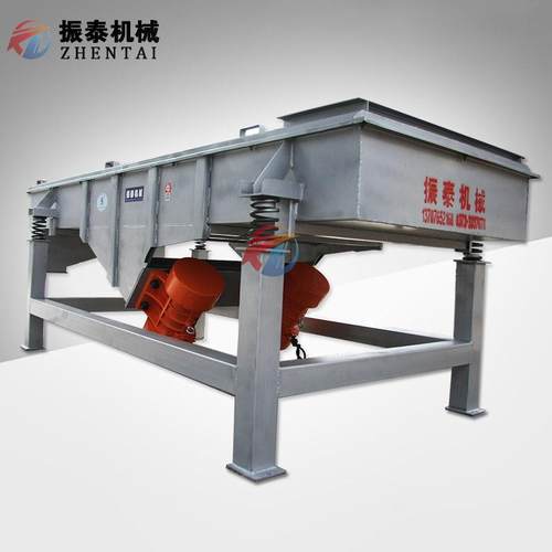 板栗除杂直线振动筛定制 直线筛分机 长方形板栗筛选设备厂家直供