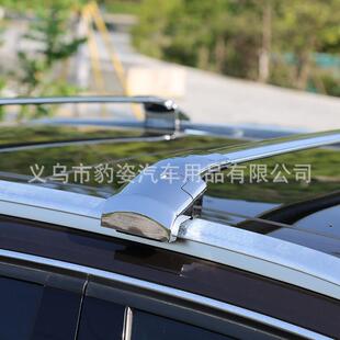 越野虎钳横杆加厚全铝合金横杆行李架越野SUV车顶横杠免打孔车架