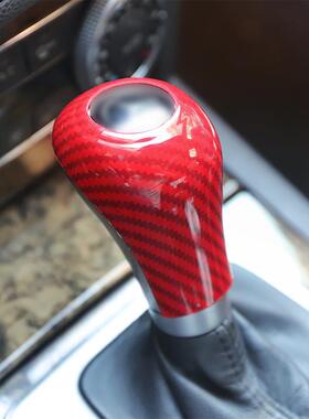 老款C级E级A级GLK/CLS装饰盖W204W212装饰内饰改装碳纤维排挡头贴