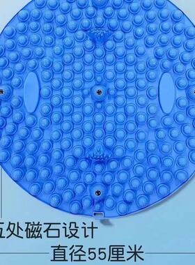 指压板足底按摩垫脚垫脚底趾压板超慢跑软胶踩板圆形大号