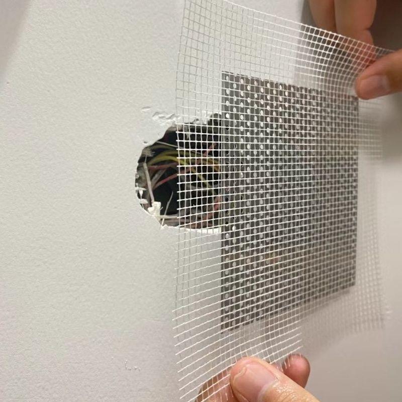 金属自粘补墙帖墙面修补贴墙洞天花板石膏板吊顶裂缝填堵补洞孔D2