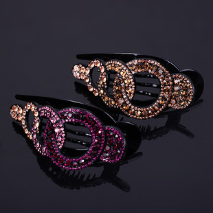 抓夹大号鸭嘴夹发量大感女盘发横夹妈妈发卡发夹子发量多后脑勺