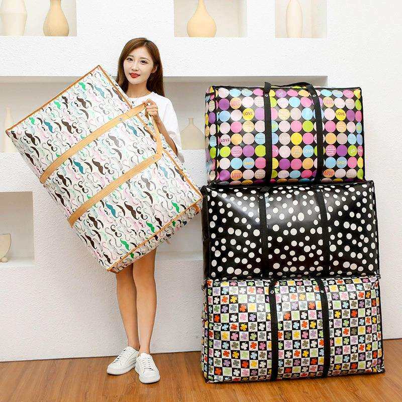 特大搬家袋子防水无纺布整理袋加厚行李袋打包收纳袋蛇皮袋编织袋