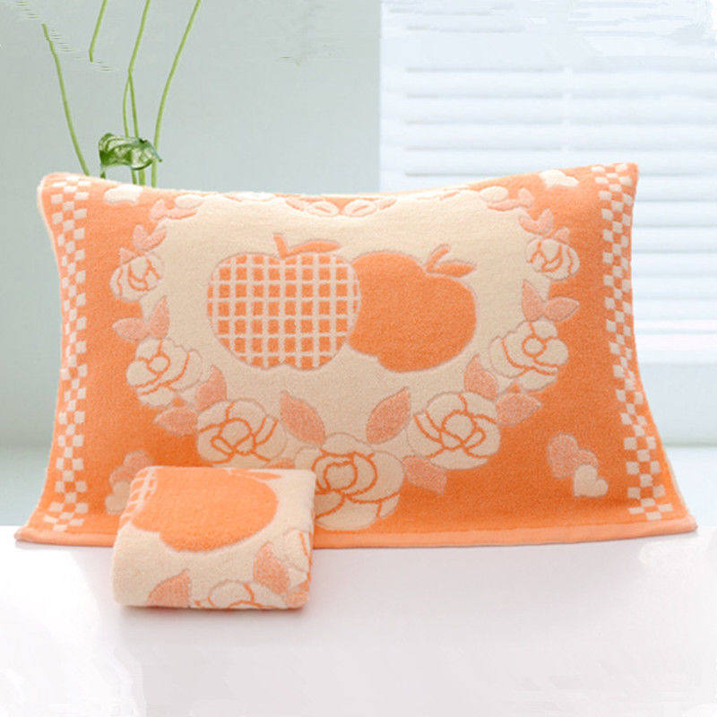 高级枕巾 大气款纯棉枕巾多种花型 全棉单人学生情侣老式毛圈枕巾