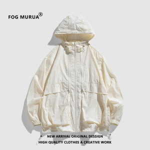 FOG MURUA防晒衣男夏季薄款凉感户外防紫外线钓鱼防晒服女外套潮