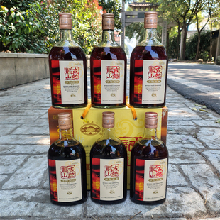 绍兴黄酒古越龙山清醇三年正宗花雕酒料酒泡阿胶500ml*6瓶绍兴酒