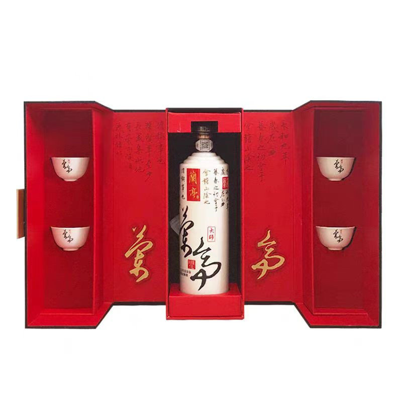 会稽山绍兴酒三十年陈大师兰亭 2斤装30年花雕酒礼盒装1L糯米黄酒