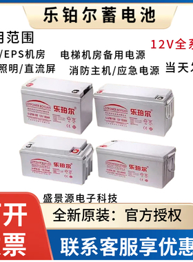 乐珀尔蓄电池LP/6-GFM-100 12V7AH12V12AH17A20A33A40A65A120AUPS