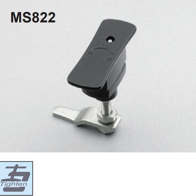 工业柜门锁圆柱锁回转直角锁电气