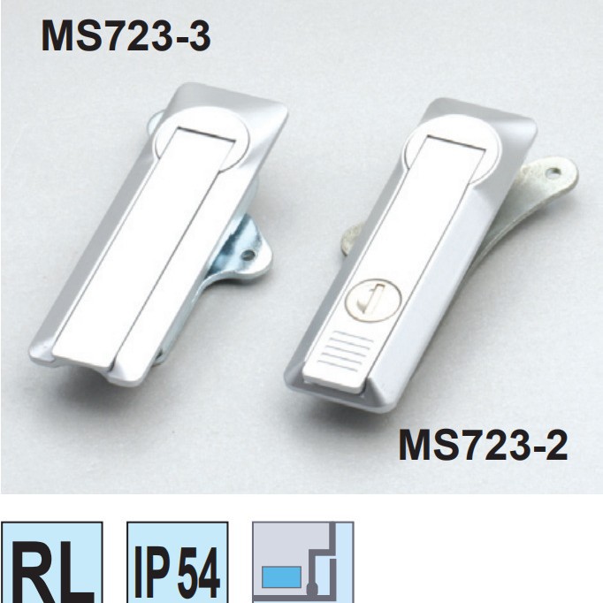 工业电气柜门锁平面锁机械柜门
