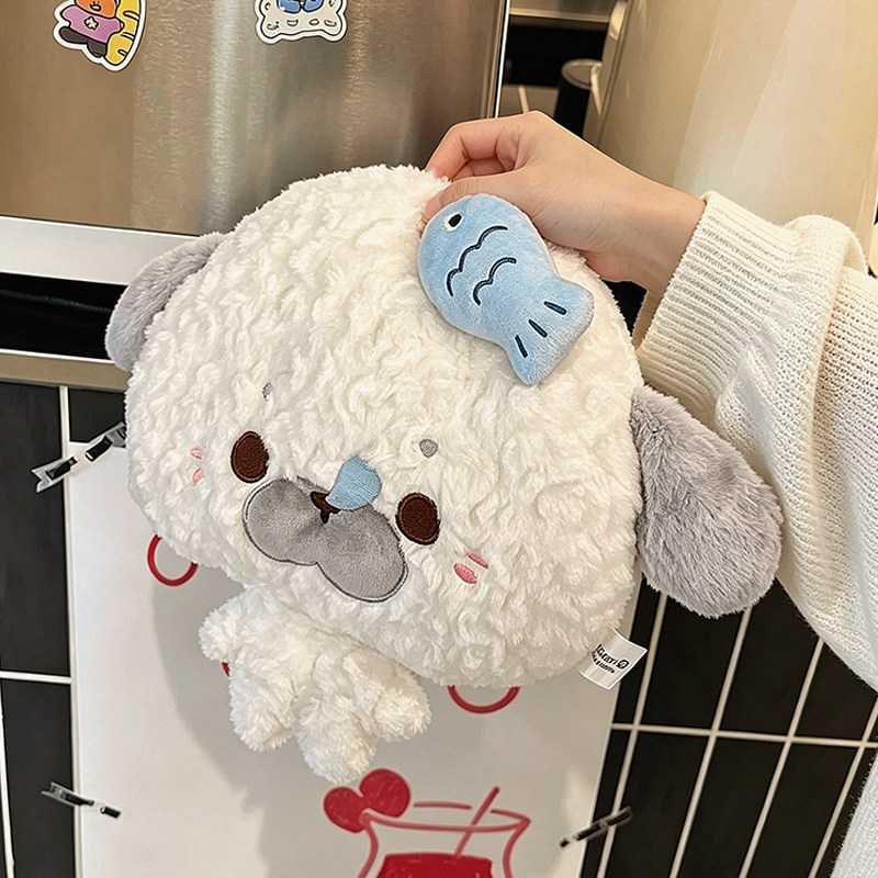 热水袋可爱小狗暖水袋暖宝宝充电款加厚防爆女生大姨妈敷肚子暖脚
