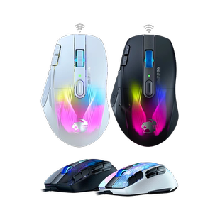 乌龟海岸 冰豹魔幻豹KONE XP AIR无线三模游戏鼠标电竞宏蓝牙有线