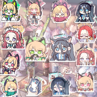 碧蓝档案游戏开发部蔚蓝天童爱丽丝才羽桃柚子周边书包挂件钥匙扣