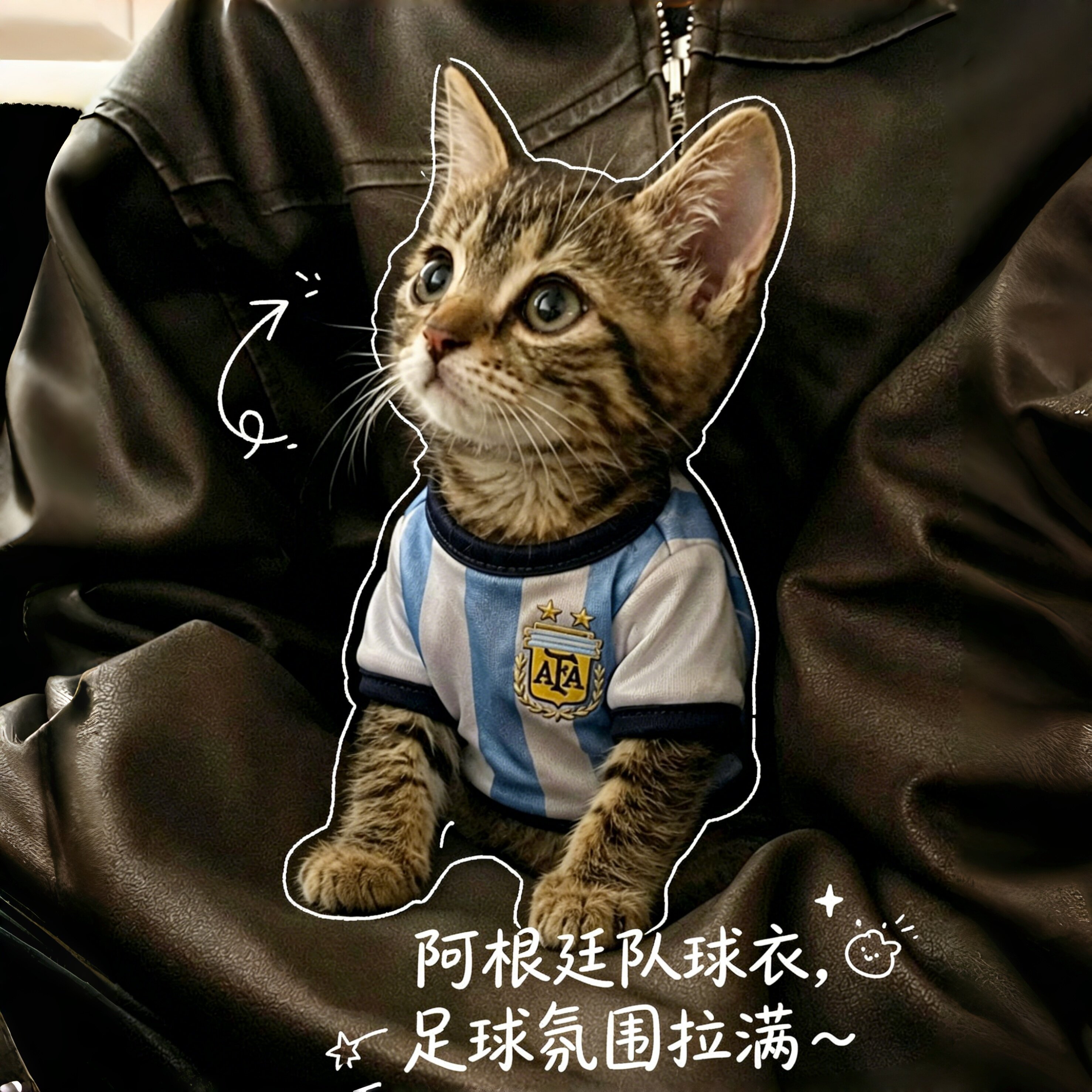 宠物衣服猫咪狗狗球衣2026世界杯足球阿根廷葡萄牙宠物背心凉凉衣