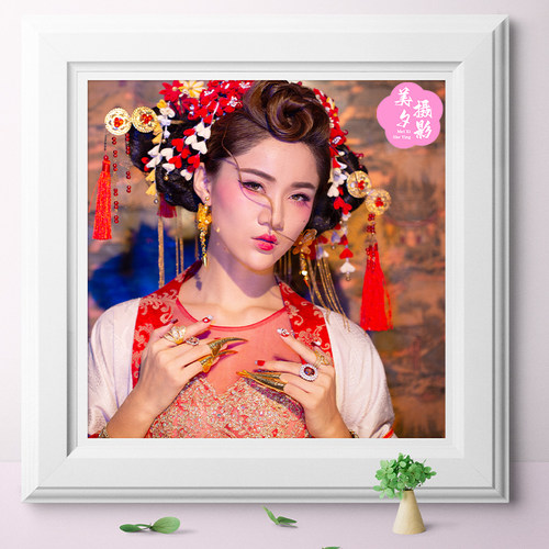 Canon EOS 5D Mark III拍摄时尚古装美女RAW原图PS后期调色素材
