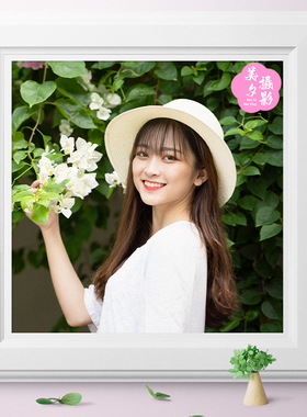 NIKON D810拍摄户外美女人像RAW原图PS后期修图调色练习素材