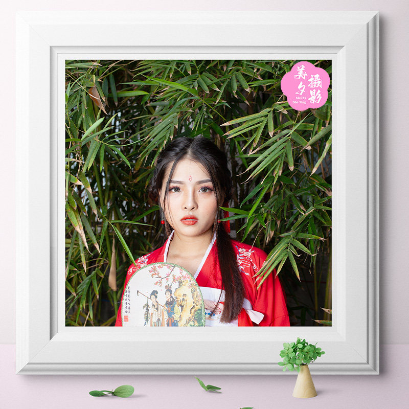 Canon EOS 5D Mark II拍摄户外古装美女人像RAW原图PS练习素材