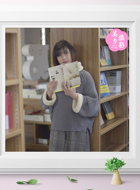 NIKON D810拍摄图书馆美女学妹RAW原图PS后期修图调色练习素材