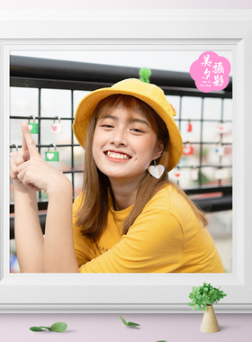 34张爱笑的黄色衣服少女RAW原图ILCE-7RM3拍摄PS后期调色练习素材