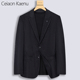 Kaenu条纹休闲西装 外套男爸爸西装 婚礼秋冬季 Ceiaon 韩版 单西服男