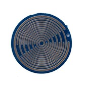 特斯拉高颜值偏振盘手机贴双面1.7cm 25个MWO多波振荡器能量摆件