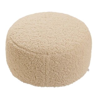 圆形羊羔绒蒲团客厅地毯坐墩懒人沙发榻榻米脚墩地上看书坐垫坐墩