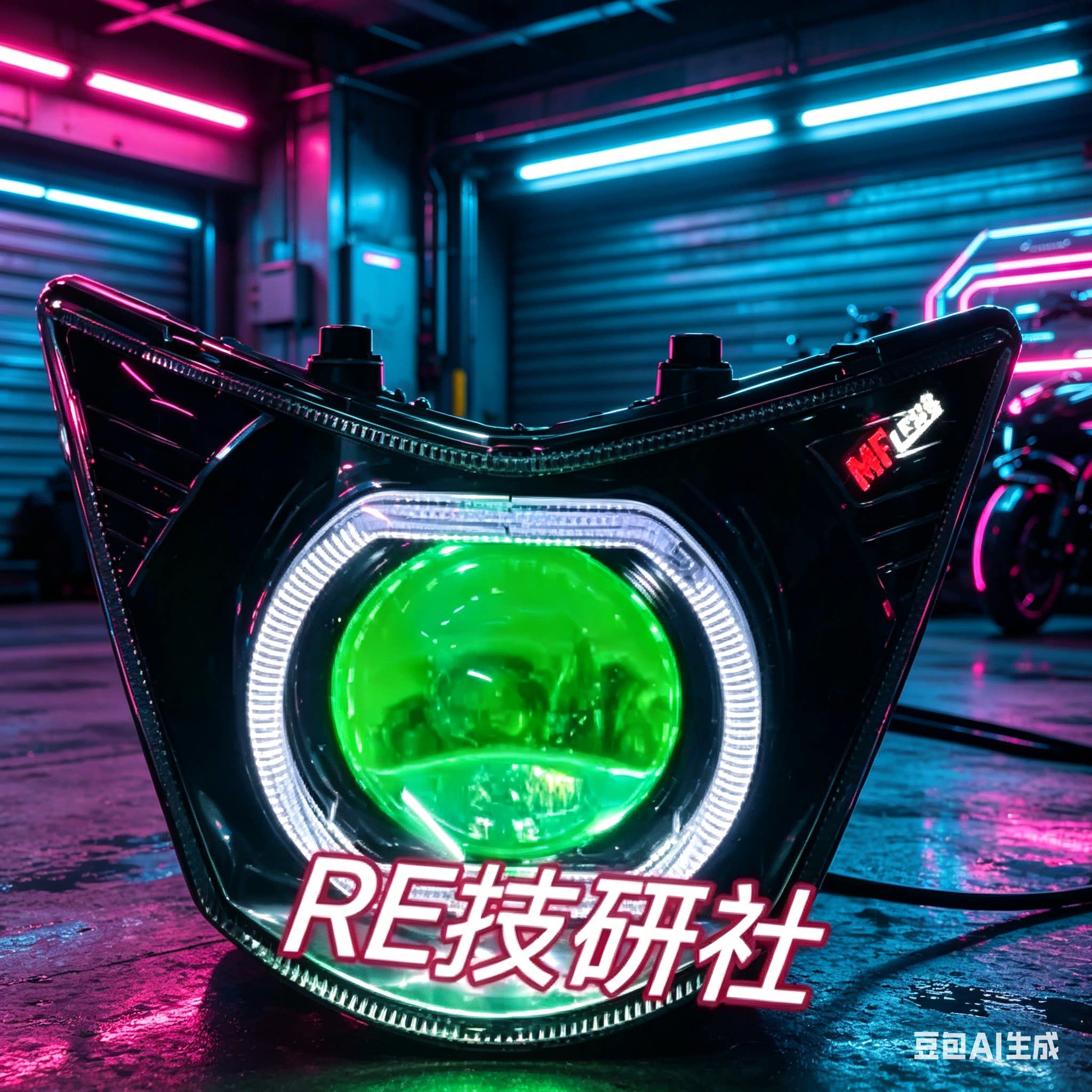 MF同款发光透镜宝马光圈