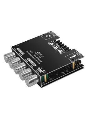 ZK-MT21 50W*2+100W 2.1声道蓝牙数字功放模块高低音调超重低 音