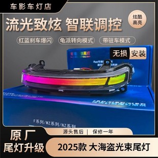 新款九号F系列MZ/NZ光束矩阵流光尾灯带驻车模式手机可调多种模式