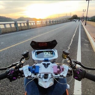 九号N/M95c/F/Mmax90/110P改装裸把发光开关至上全套改装裸把一套