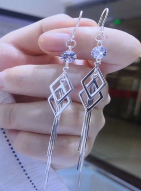 纯银耳环新款2021年耳饰