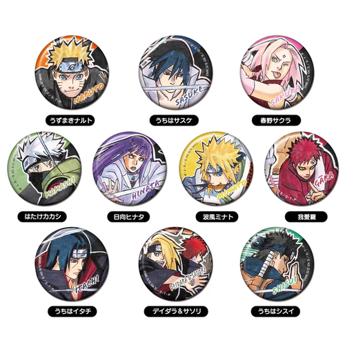 现货 万代 火影忍者 NARUTOP99 原画吧唧徽章 再版 周边