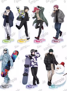 现货 蓝色监狱 蓝锁 卡拉OK招财猫联动 滑雪亚克力立牌 周边