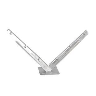 热镀锌V型支架滚笼刀片刺绳围墙防盗防爬刺护栏隔离栏不锈钢立柱